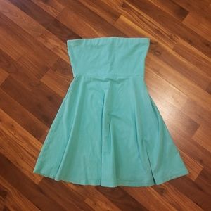 Express Strapless Dress
